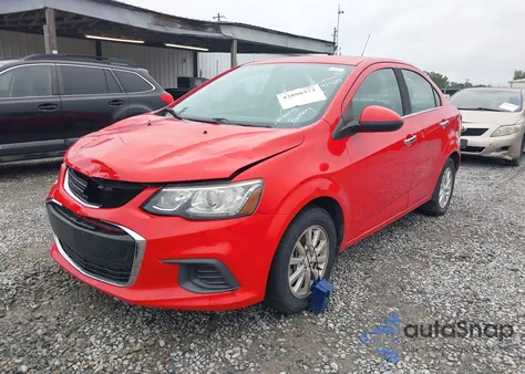 2017 Chevrolet Sonic Lt из США, поврежденный, VIN 1G1JD5SH7H4125115